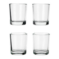 20 Pack Tealight Glass Votive Candle Holders Bulk Set Festival Decor Wedding Propose Parties Holiday and Home Decor thumbnail