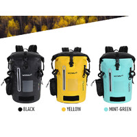 NOOYAH IPX8 Waterproof Bike Cycle Outdoor Sports Backpack Double-Layer Waterproof Bag  MINT GREEN thumbnail