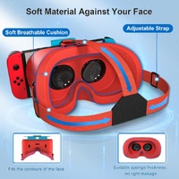 DEVASO VR Headset for Nintendo Switch Orange&Blue thumbnail