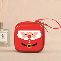 6 Pcs Set Small Gift Cute Cartoon Bags Packaging Box Christmas Coin Purse thumbnail