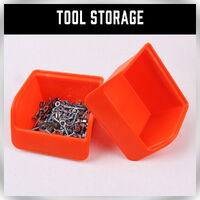6Pc Pegboard Bins Peg Board Parts Storage With Steel Hooks Tools Organiser Tray thumbnail