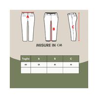 Bordeaux Palazzo Trousers with Front Covered Closure 40 IT Women thumbnail