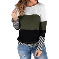 Azura Exchange Colorblock Stripes Top - XL thumbnail