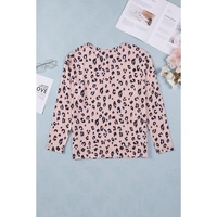 Azura Exchange Leopard Terry Top - M thumbnail
