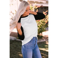 Azura Exchange Raglan Sleeve Pullover Top - M thumbnail