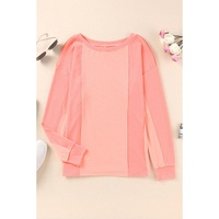 Azura Exchange Patchwork Long Sleeve Top - 2XL thumbnail