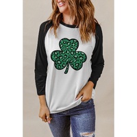 Azura Exchange Leopard Spotted St Patricks Day T-Shirt - M thumbnail