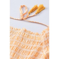 Azura Exchange Smocked Flowy Blouse - L thumbnail