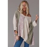 Azura Exchange Patchwork Oversized Top - S thumbnail