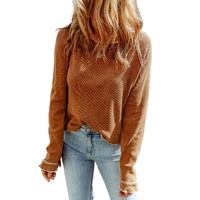 Azura Exchange Textured Long Sleeve Top - S thumbnail