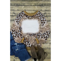 Azura Exchange Leopard Print Long Sleeve Top - M thumbnail