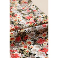 Azura Exchange Floral Ruffled Babydoll Blouse - M thumbnail