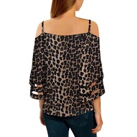 Azura Exchange Cold Shoulder Blouse - S thumbnail
