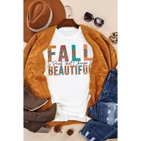 Azura Exchange Leopard Print Short Sleeve T Shirt - M thumbnail