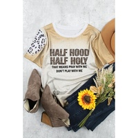 Azura Exchange Leopard Short Sleeve T Shirt - XL thumbnail