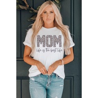 Azura Exchange Leopard Print Graphic T Shirt - 2XL thumbnail