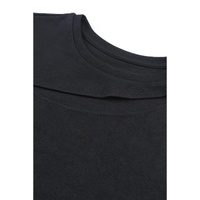 Azura Exchange Slash Cutout Cap Sleeve T Shirt - S thumbnail