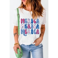 Azura Exchange Graphic Tee with MERICA Flag Element - S thumbnail
