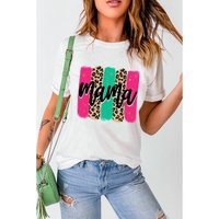Azura Exchange Leopard Brush Stroke Graphic Print T-Shirt - S thumbnail
