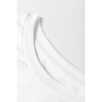 White Heat-transfer Printed THANKFUL Letter Graphic T Shirt - L thumbnail