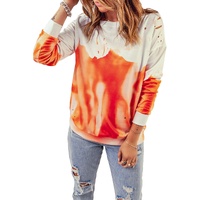 Azura Exchange Oversized Tie-dye Print Sweatshirt - S thumbnail