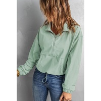 Azura Exchange Front Zip Pocket Sweatshirt - L thumbnail