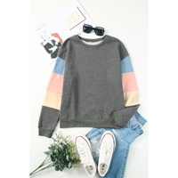 Azura Exchange Long Sleeve Colorblock Sweatshirt - L thumbnail