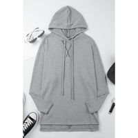 Azura Exchange Relaxed Drawstring Hooded Sweater - S thumbnail