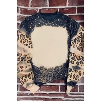 Azura Exchange Leopard Tie Dye Sweatshirt - M thumbnail