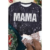 Azura Exchange Leopard Trim Pullover Sweatshirt - S thumbnail