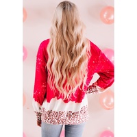 Azura Exchange Leopard Graphic Pullover Sweatshirt - S thumbnail
