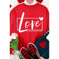 Azura Exchange Love Graphic Sweatshirt - 2XL thumbnail