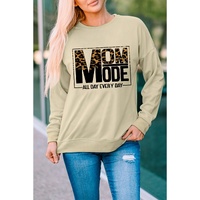 Azura Exchange Leopard Print Long Sleeve Sweatshirt - S thumbnail