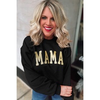 Azura Exchange MAMA Glitter Graphic Sweatshirt - S thumbnail