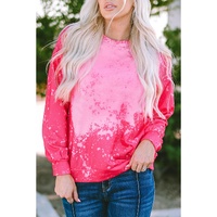 Azura Exchange Long Sleeve Tie Dye Pullover Sweatshirt - M thumbnail