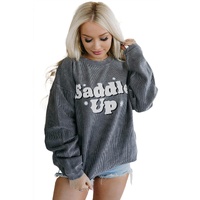 Azura Exchange Saddle Up Graphic Sweatshirt - L thumbnail