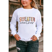 Azura Exchange Sweater Weather Monogram Sweatshirt - M thumbnail