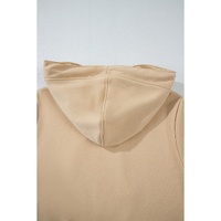Parchment Zipped Pocket Cozy Drawstring Hoodie - 2XL thumbnail