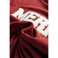 Racing Red MERRY Graphic Corded Christmas Sweatshirt - 2XL thumbnail