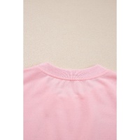 Pink Nutcracker Christmas Crew Neck Sweatshirt - M thumbnail