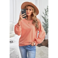 Azura Exchange Patchwork Sleeve Pullover Sweatshirt - L thumbnail