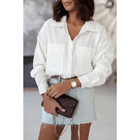 Azura Exchange Long Sleeve Button-up Shirt - M thumbnail