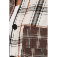 Azura Exchange Plaid Oversized Shirt - S thumbnail