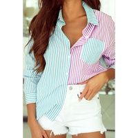 Azura Exchange Striped Print Shirt - XL thumbnail