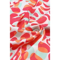 Azura Exchange Abstract Print Long Sleeve Buttoned Shirt - M thumbnail