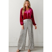 Pitaya Pink Buttoned V Neck Chest Pocket Velvet Shirt - XL thumbnail