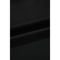 Black Solid Ruffle Trim Sleeveless Top - XL thumbnail