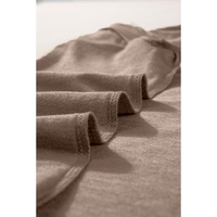 Simply Taupe Ribbed V Neck Tank - L thumbnail