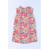 Multicolor Floral Print Relaxed Tank Top - L thumbnail