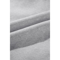 Gray Solid Exposed Seams Hoodie and Joggers Activewear Set - XL thumbnail